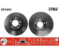 TRW Discofreno DF4459