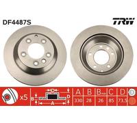 TRW Discofreno DF4487S