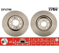 TRW Discofreno DF4796