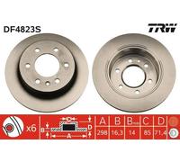 TRW Discofreno DF4823S