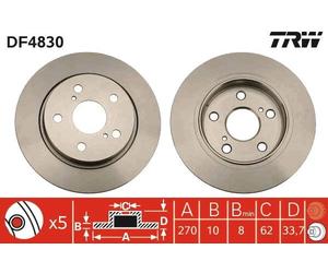 TRW Discofreno DF4830