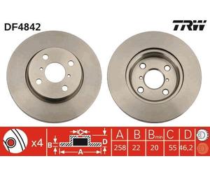TRW Discofreno DF4842
