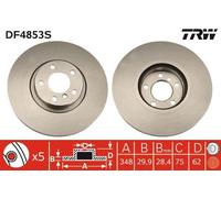 TRW Discofreno DF4853S