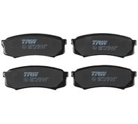 TRW GDB1182 Pastiglie Freno Set di 4 para Toyota Land Cruiser (_J1_) 1998-2008 Assale Posteriore e Altri Veicoli