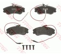 TRW GDB1260 KIT PASTIGLIE FRENO, FRENO A DISCO