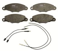 Kit pastiglie freno anteriore TRW GDB1336 per CITROËN XANTIA 2.0 HDI 109