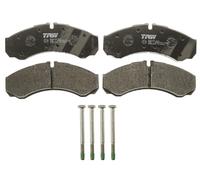 Set di pastiglie freno TRW GDB1345, anteriore, posteriore