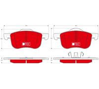 TRW GDB1388DTE KIT PASTIGLIE FRENO, FRENO A DISCO