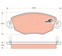TRW GDB1434 Kit pastiglie freno, Freno a disco per CHANA,FORD,FORD (CHANGAN),FOR