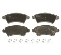 TRW Kit pastiglie freni GDB1501 anteriore per Peugeot 206 – Freno a disco