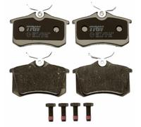 TRW GDB1504 Pastiglie Freno Set di 4 per Citroen Xsara Picasso (N68) 1999-2012 Assale Posteriore e altri veicoli