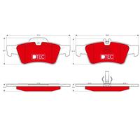 TRW GDB1546DTE KIT PASTIGLIE FRENO, FRENO A DISCO