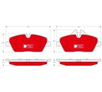 TRW GDB1611DTE KIT PASTIGLIE FRENO, FRENO A DISCO