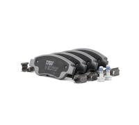 TRW Pastiglie Freno GDB1633 – Set di 4 per Toyota Aygo (B1) 2005-2014 – Assale anteriore