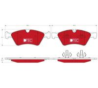 TRW GDB1642DTE KIT PASTIGLIE FRENO, FRENO A DISCO