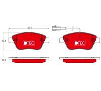 TRW GDB1654DTE KIT PASTIGLIE FRENO, FRENO A DISCO