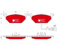TRW GDB1658DTE Kit pastiglie freno, Freno a disco per AUDI,SEAT,SKODA,VW