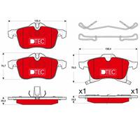 TRW Kit pastiglie freno GDB1668DTE anteriore per OPEL, VAUXHALL (Corsa D, Meriva A, Corsa C)