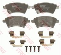 TRW GDB1673 KIT PASTIGLIE FRENO, FRENO A DISCO