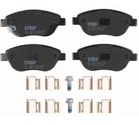 TRW GDB1701 Pastiglie Freno Set di 4 per Fiat 500L (351_, 352_) 2012 - Assale Anteriore e altri veicoli