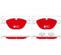 TRW GDB1728DTE Kit pastiglie freno, Freno a disco per BMW