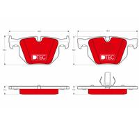 TRW GDB1730DTE Kit pastiglie freno, Freno a disco per BMW