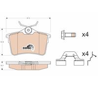 TRW GDB1799 Kit pastiglie freno, Freno a disco per CITROËN,PEUGEOT