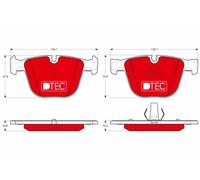 TRW GDB1892DTE Kit pastiglie freno, Freno a disco per BMW