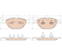 TRW GDB1963 KIT PASTIGLIE FRENO, FRENO A DISCO