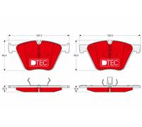 TRW Kit pastiglie freni GDB1964DTE per BMW X5/X6 (assale anteriore)