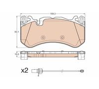 TRW GDB1977 Kit pastiglie freno, Freno a disco per AUDI,MERCEDES-BENZ
