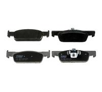 TRW GDB2016 Pastiglie Freno Set di 4 per Renault Lutecia IV (BH_) 2012 - Assale Anteriore e altri veicoli