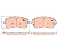 TRW GDB2255 Kit pastiglie freni