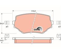 TRW GDB3132 Kit pastiglie freno, Freno a disco per SUZUKI