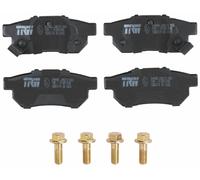TRW Kit pastiglie freno GDB3174 posteriore con segnalatore acustico e accessori