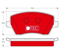 TRW GDB3332DTE KIT PASTIGLIE FRENO, FRENO A DISCO