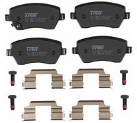 TRW GDB3396 Pastiglie Freno Set di 4 per Suzuki Swift III (MZ, EZ) 2005 - Assale Anteriore e altri veicoli