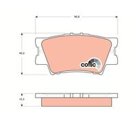 TRW GDB3426 KIT PASTIGLIE FRENO, FRENO A DISCO