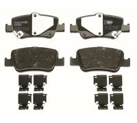 TRW GDB3480 Pastiglie Freno Set di 4 per Toyota Auris Familiare (_E18_) 2013-2018 Assale Posteriore e altri veicoli
