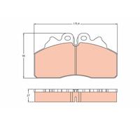 TRW GDB5113 Kit pastiglie freno, Freno a disco per IVECO