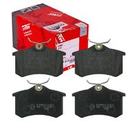 TRW GDB823 Pastiglie Freno Set di 4 para Citroen C2 (JM_) 2003-2017 Assale Posteriore e Altri Veicoli