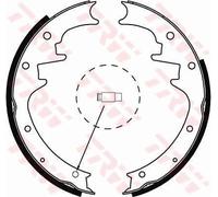 TRW GS8444 Kit ganasce freno per JEEP