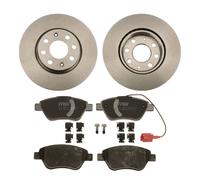 TRW Kit Freno Adatto a FIAT 500 Punto Evo Grande Punto 199 Dischi + Pastiglie
