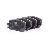 TRW Kit pastiglie freni Anteriore per NISSAN MICRA IV (K13) MICRA V (K14)