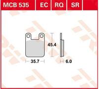 TRW Kit pastiglie freni Posteriore MCB535EC