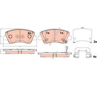 TRW GDB2510 Kit pastiglie freni