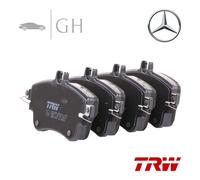 TRW - KIT PASTIGLIE / PATTINI / PASTICCHE FRENO ANT. MERCEDES CLASSE A W176 A180