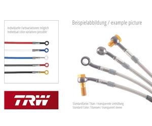 TRW Lucas Banjo bullone corto M10 x 1,0 Brembo, argento, argento