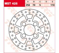 TRW Lucas Brake disc MST426, rigido