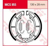 Trw Honda Xr 100 R 99 Brake Shoe Nero